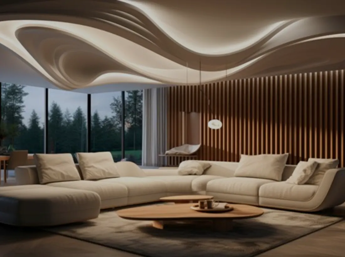 Illustrative service visual: Residential interiors for Apartments, Villas, and Homes
