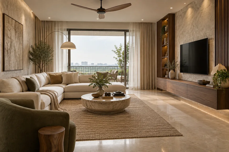 Living rooms interior design concept
